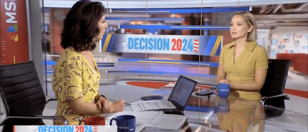 Correspondent Tells MSNBC Black And Latino Voters âShutâ Her âDownâ When She Suggests Trumpâs Racist