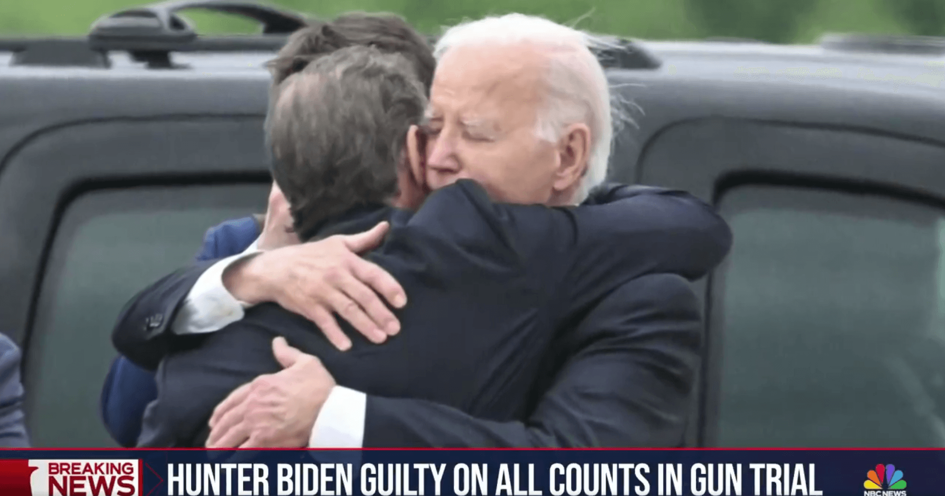 Biden Makes Unscheduled Trip to Delaware Hours After Hunter Is Found Guilty