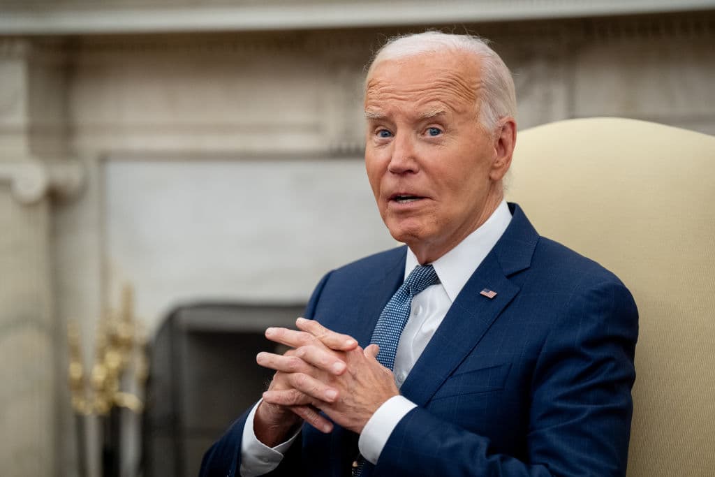 Biden Roasted for Post Vowing to âNever Give Upâ: âYou Already Gave Upâ