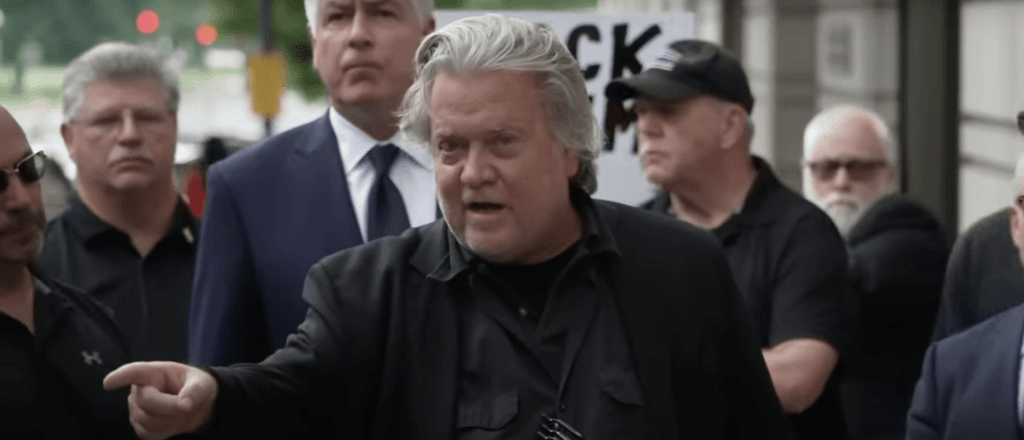 Former Trump Advisor Steve Bannon Taken Into Custody At Federal Prison