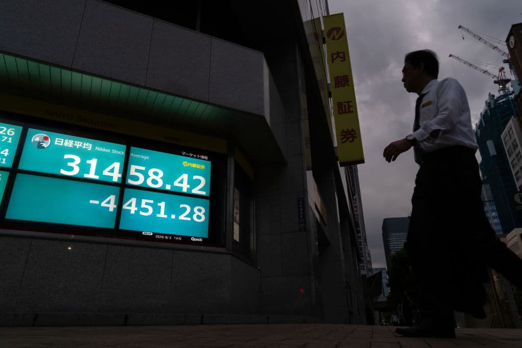 Japanese Stocks See Biggest Single Day Drop in History Amid Concerns About a US Recession
