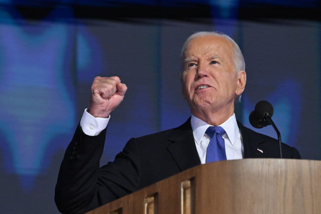 Biden Insists He Is Not Angry With Dems Who Pushed Him to Step Aside