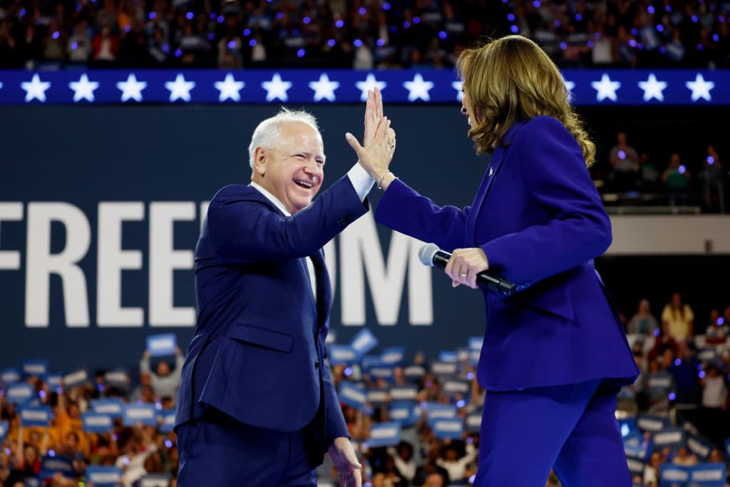 Harris, Walz Set First Ever Interview With CNN