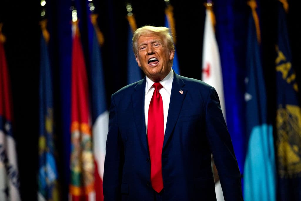 Trump Denies There Was âConflictâ During His Arlington Visit