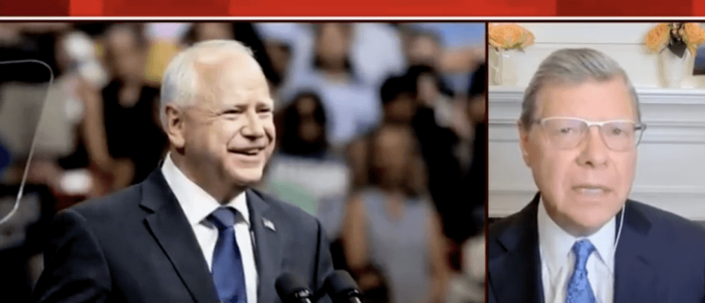 MSNBCās Charlie Sykes Says Gov. Tim Walz āReads Moderateā Despite His Far-Left Policy Record