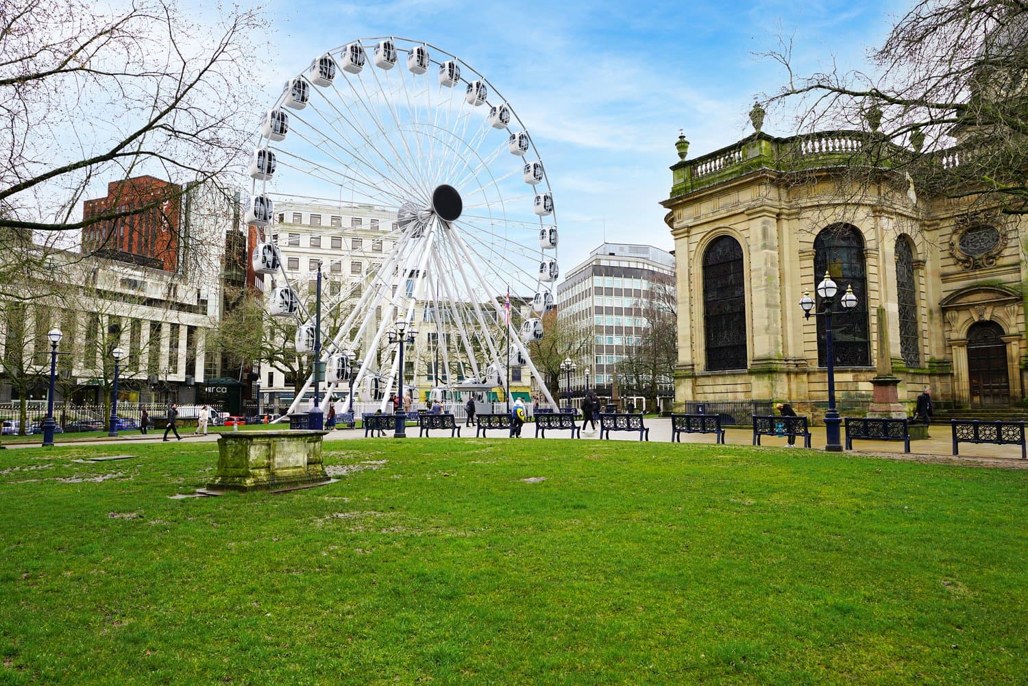 British Cathedrals Embrace Summer Fun With Ferris Wheels, Labyrinths, And Sea Creatures
