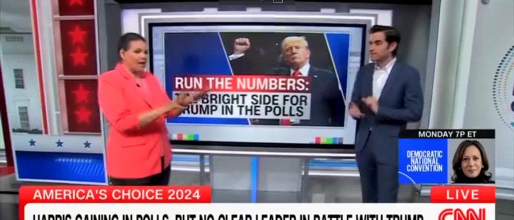 CNNās Harry Enten Warns Harris Fans Not To āOpen The Champagne Bottleā Yet As Trump āVery Much In This Ball Gameā