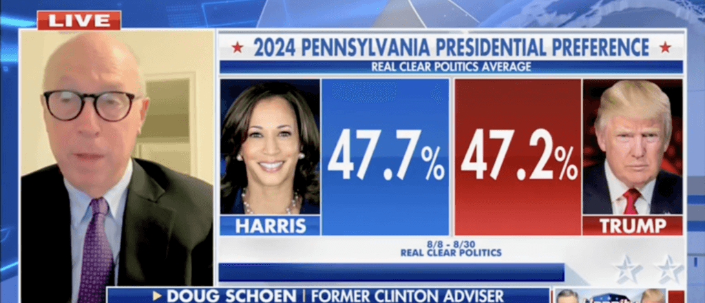 Doug Schoen Explains How Joe Biden Can Best Help Kamala Harris In Key Swing State