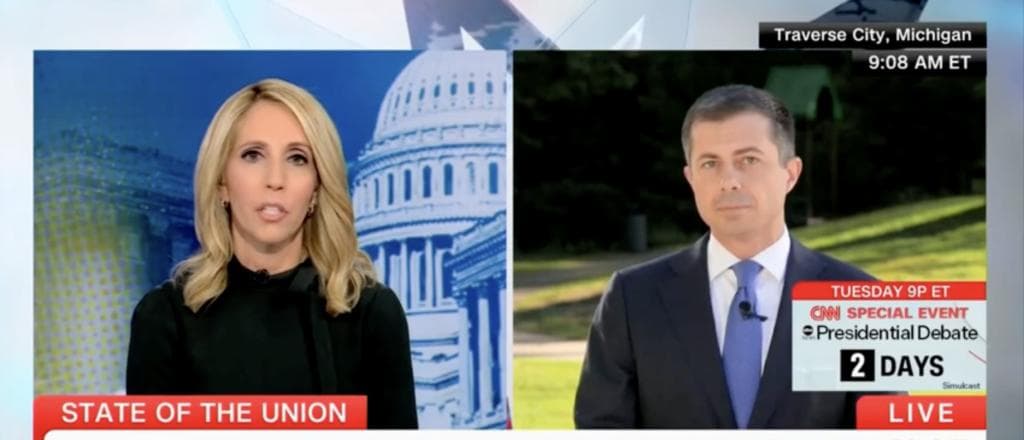 Dana Bash Questions Buttigieg Point-Blank On Harrisâ Responsibility Over Botched Afghanistan Withdrawal