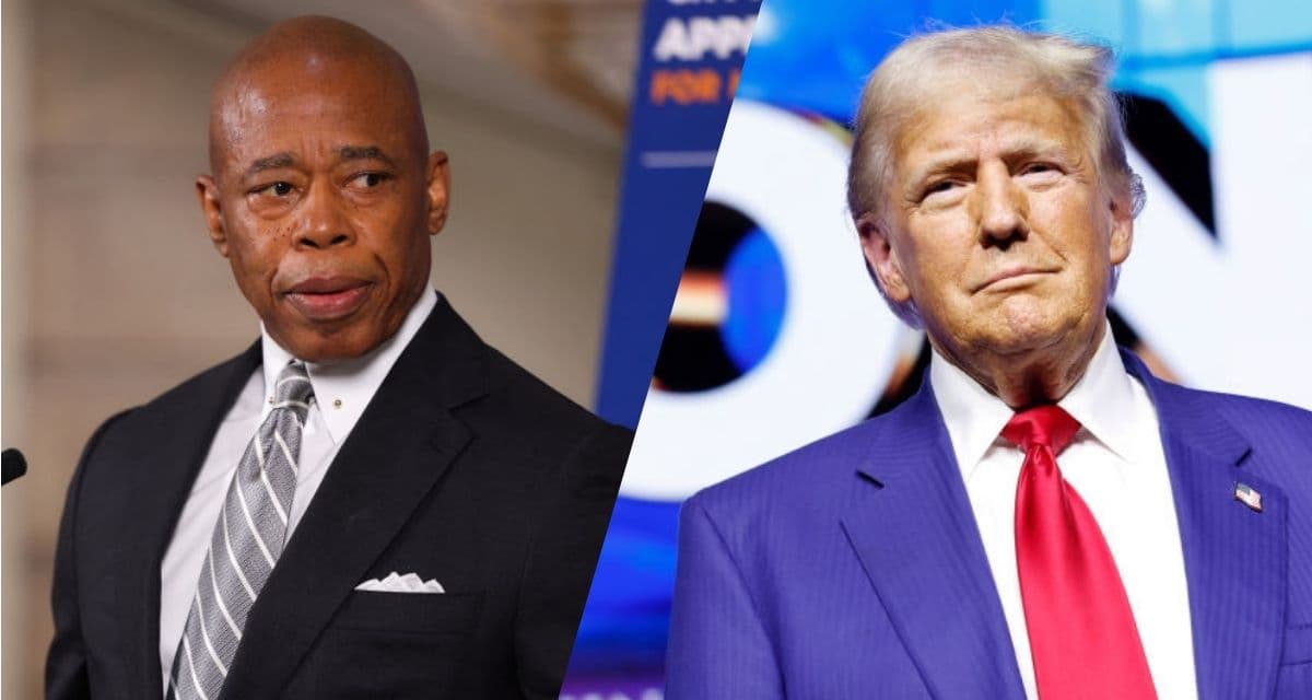 NYC Dem Mayor Distances Himself From Dems Labeling Trump a ‘Fascist’