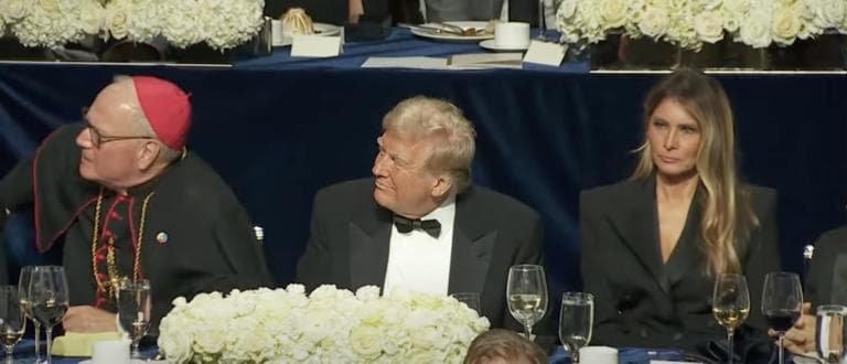 âCardboard Kamalaâ: Al Smith Dinner Featured Life-Size Cut-Out Of VP Harris In Bathroom
