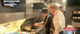 MSNBC Canât Figure Out Why Trump Would âWork A Fryerâ At McDonaldâs, As Crowd Cheers Him On
