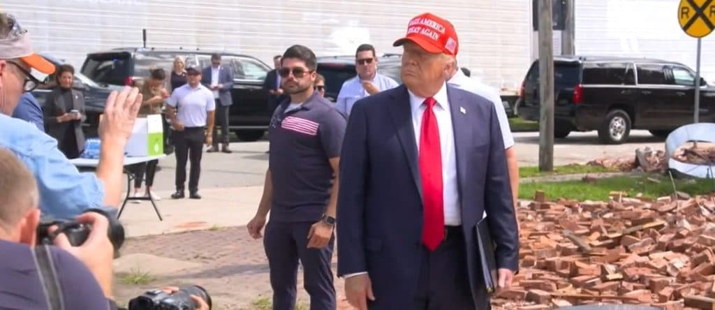 Trump Putting Up Linemen In One Of His Florida Resorts As Hurricane Milton Bears Down On State