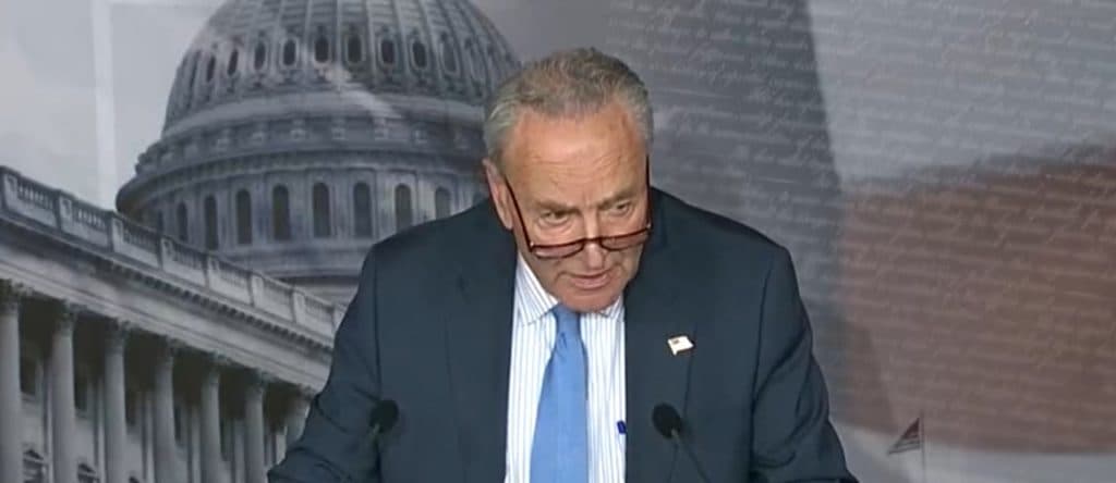 Chuck Schumer Just Sparked A Massive Free Speech Debate After Sliding Antisemitism Act Into Defense Bill
