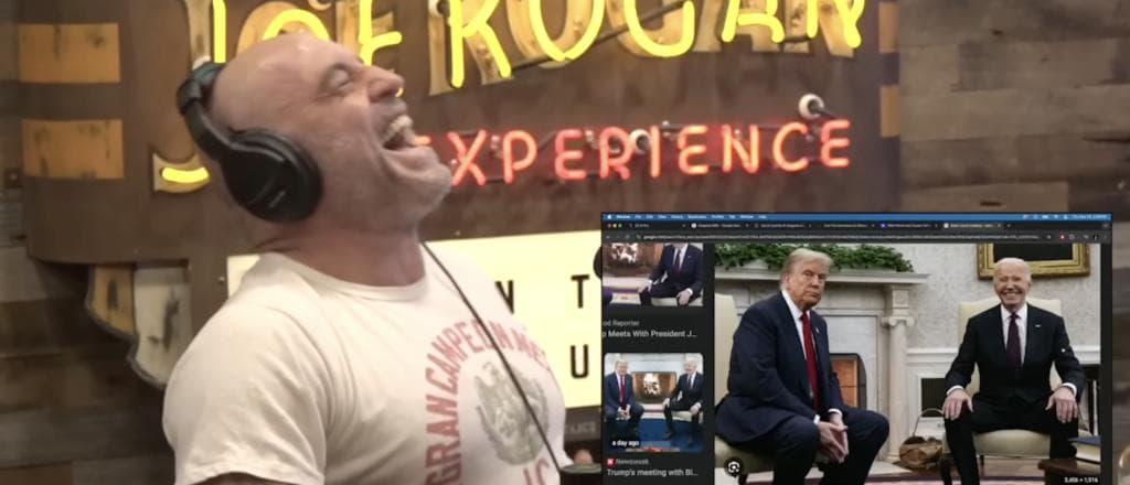 âLook At His F*cking Smile, Dude!â: Rogan Takes Wild Guess On Who He Thinks Biden Voted For