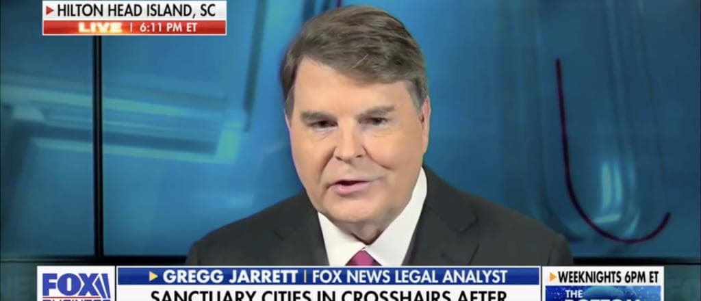 âHit Em Where It Really Hurtsâ: Gregg Jarrett Teases Legal Fallout For Dems Attempting To Harbor Illegal Immigrants