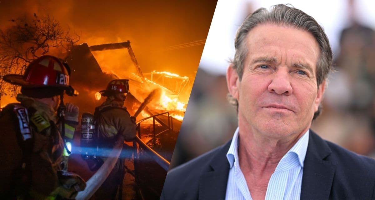 Dennis Quaid Details Devastation Around California Wildfires