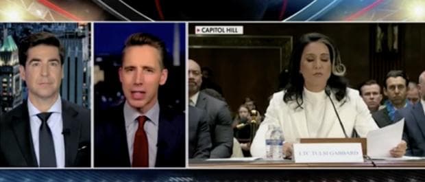 Josh Hawley Says He Is âWorriedâ There Are Not Enough Republicans Supporting Tulsi Gabbardâs Confirmation