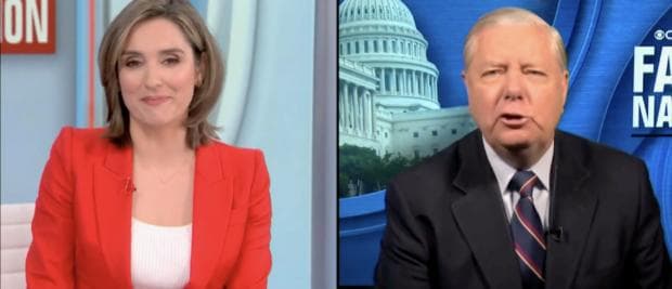 Lindsey Graham Snaps Back At CBS Host, Says She Should âWorry About Reporting The News Fairlyâ
