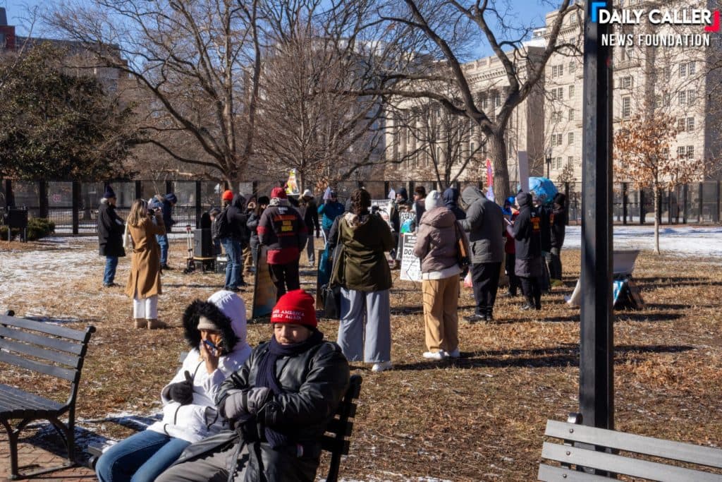 âNo One Caresâ: Anti-Trump Inauguration Day Protests In DC Fail To Deliver