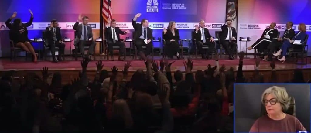 âScream Nightâ At DNC: Dems Double Down On Election Losers In Chaotic Forum Repeatedly Disrupted By Climate Extremists