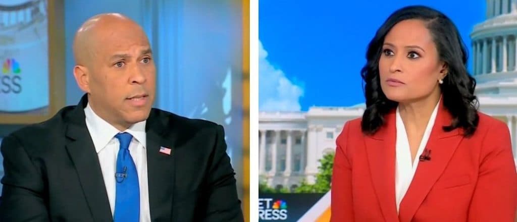 NBC Host Asks Cory Booker Point Blank If Demsâ Favorite Talking Points Are âEffectiveâ After Election Loss