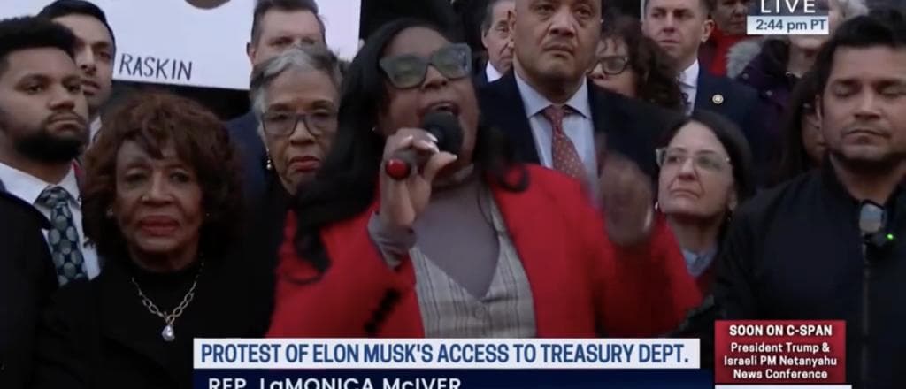 âWe Are At War!â: Dem Rep Melts Down During Elon Musk Protest, Demands To âShut Downâ Senate
