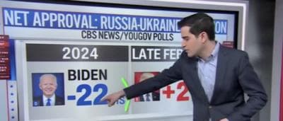 CNNâs Harry Enten Says Americans Giving Trump âThe Benefit Of The Doubtâ On His Handling Of Ukraine War