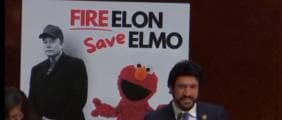 Dem Rep Goes On Quest To Dunk On Trump, Winds Up On Sesame Street