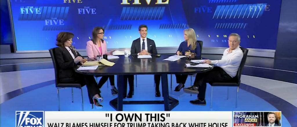 âThe Fiveâ Panel Audibly Shocked After Dem Strategist Says âItâs Goodâ Tim Walz Faces Media Again