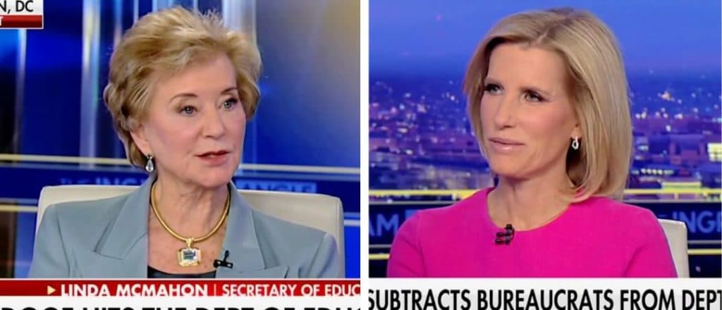 âWeâll See Our Scores Go Upâ: Linda McMahon Vows To End Bureaucratic Bloat In Education, Fulfill Trumpâs Mandate