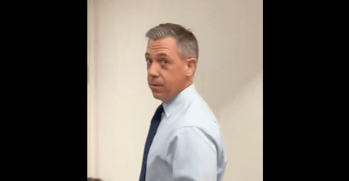 Republican Senator Jim Banks Has Tense Exchange With Fired Federal Worker