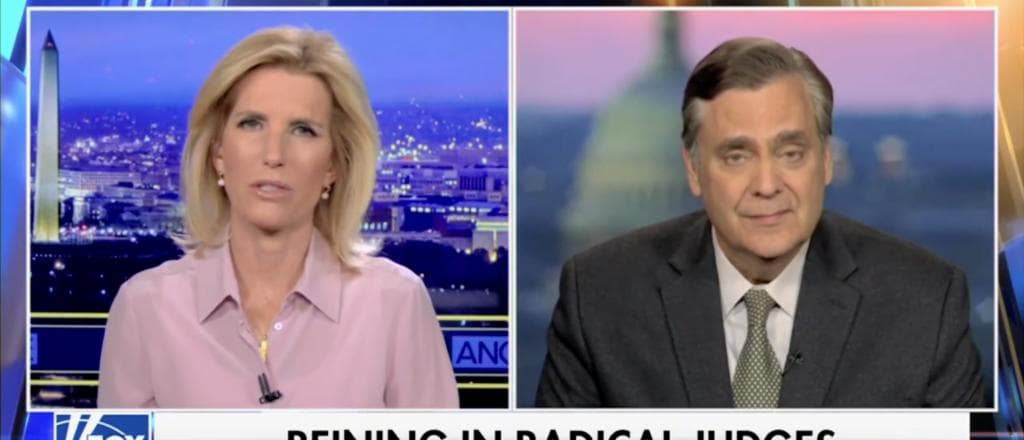 Jonathan Turley Says One Government Branch âIn The Moodâ To Put Federal Judgesâ Egos In Check