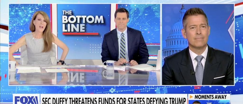 Sean Duffy Says Blue States That âCanât Comply With Federal Lawâ On Immigration And DEI Face Certain Repercussions