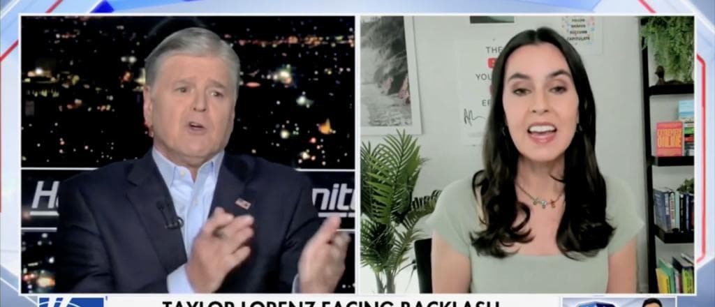 âThere Seems To Be A Missing Chip With Youâ: Hannity Asks Taylor Lorenz To Explain Recent Comments About Murdered CEO