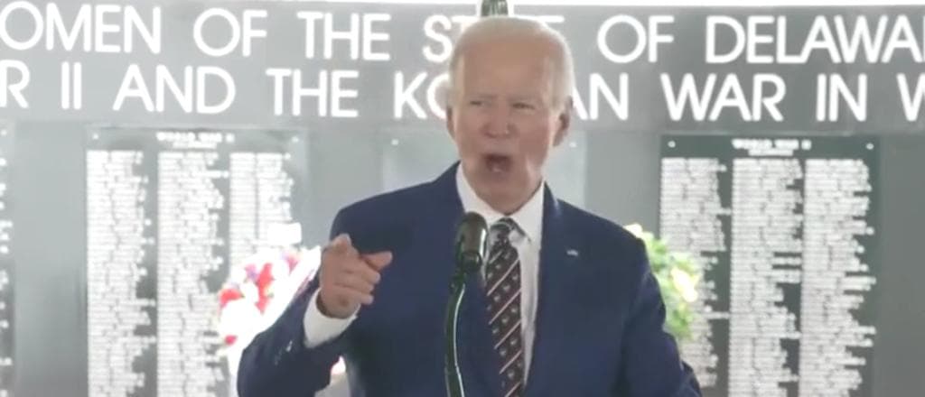 Biden Canāt Quite Stick Landing On Pronouncing Most Famous Line In Founding Document