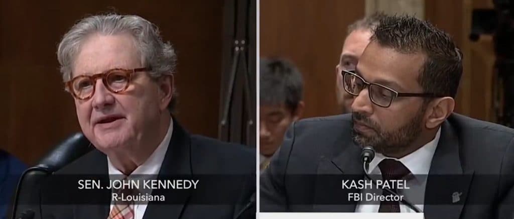 John Kennedy Asks Kash Patel Point-Blank If Jeffrey Epstein Killed Himself