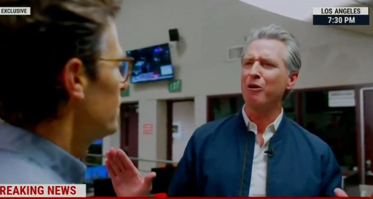 Newsom Dares Homan to Arrest Him Amid Anti-ICE Protests