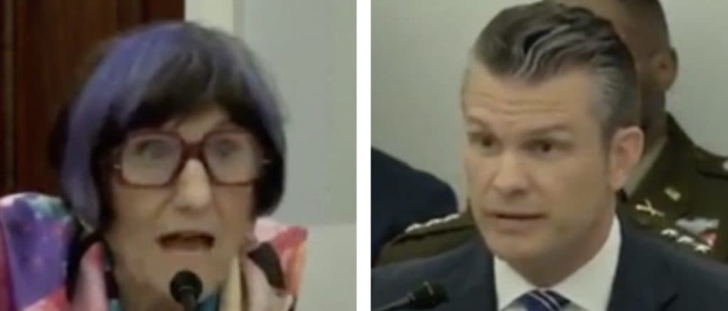 ‘I Want Your Plan!’: Blue-Haired Dem Shouts Down Pete Hegseth During Hearing