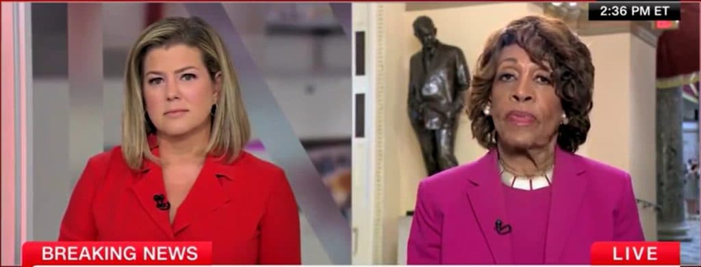 Maxine Waters Blames Trump For LA Violence She Previously Claimed Wasn’t Even Happening