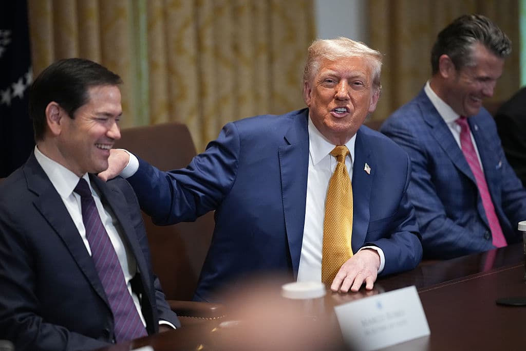 Trump Blasts Media During Cabinet Meeting
