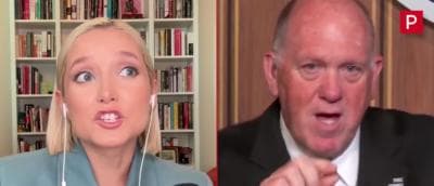 âLet Me Answerâ: Tom Homan Steamrolls Reporter Who Casts Doubt On Need For ICE To Wear Masks