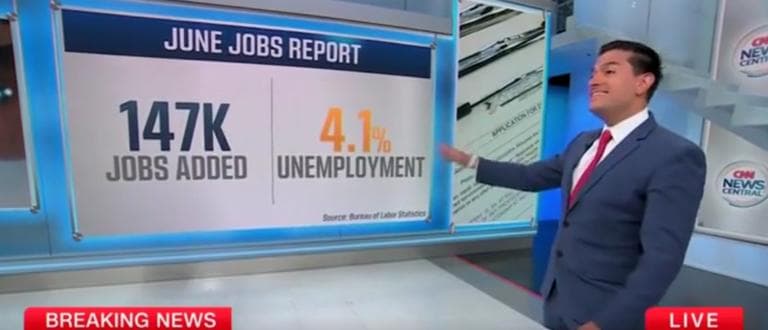 CNN Reporter Says ‘Jobs Market Is Like The Energizer Bunny’