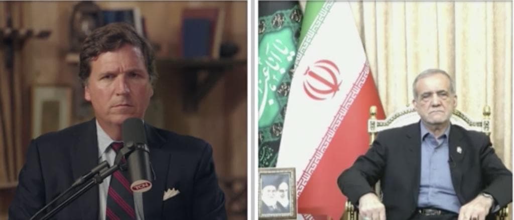 Tucker Carlson Asks Iranās President Point-Blank If They Have Tried To Kill Trump