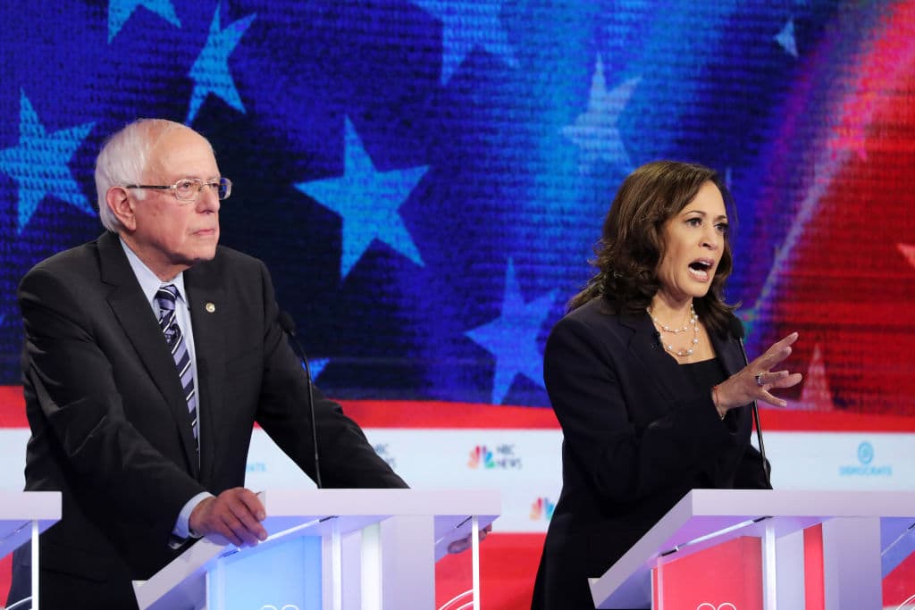 Senator Bernie Sanders Comments On Harris