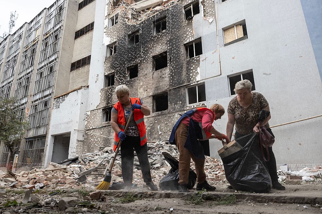 Russian Missile Hits US Company During Ukraine Strike