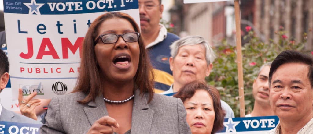 Justice Dept Reportedly Probing Tish James for Violating Trumpās Civil Rights