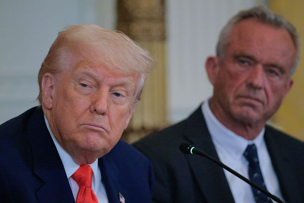 Trump Offers Opinion on Vaccine Schedule āBased on What I Feelā