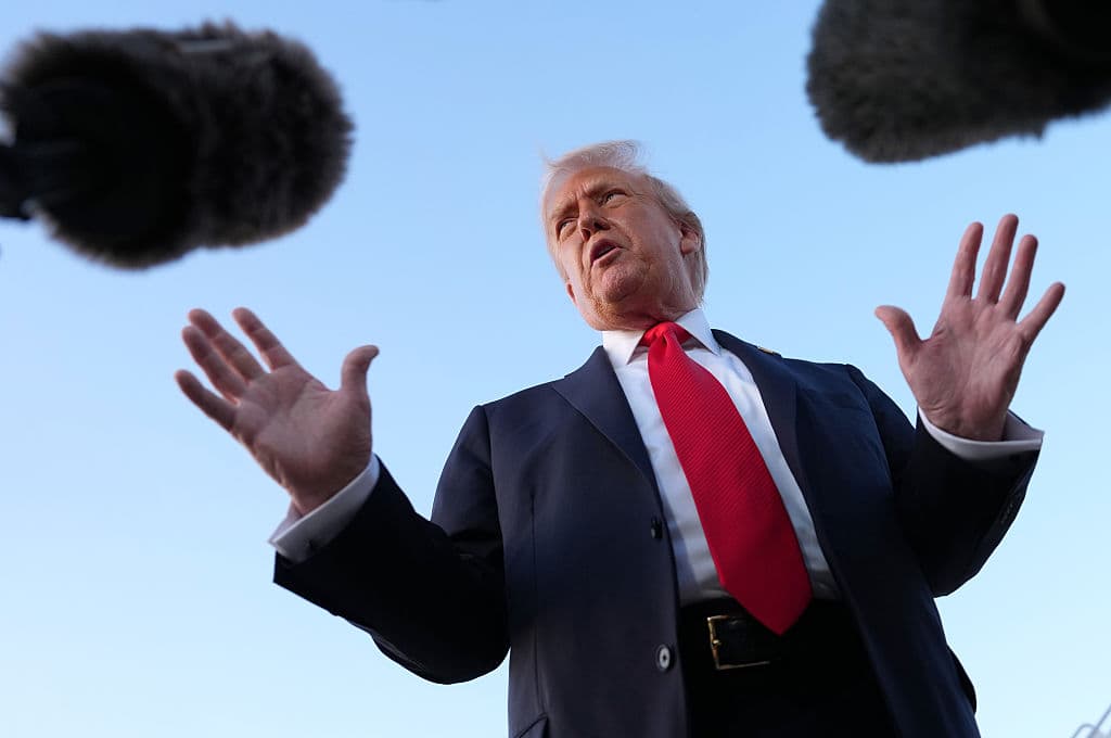 Trump Answers Questions About Chicago