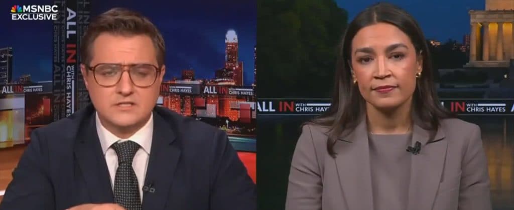 AOC Dodges When Asked If She Threatened To Primary Chuck Schumer